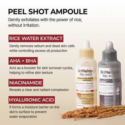 Dr.Melaxin Peel Shot - Black Rice Ampoule