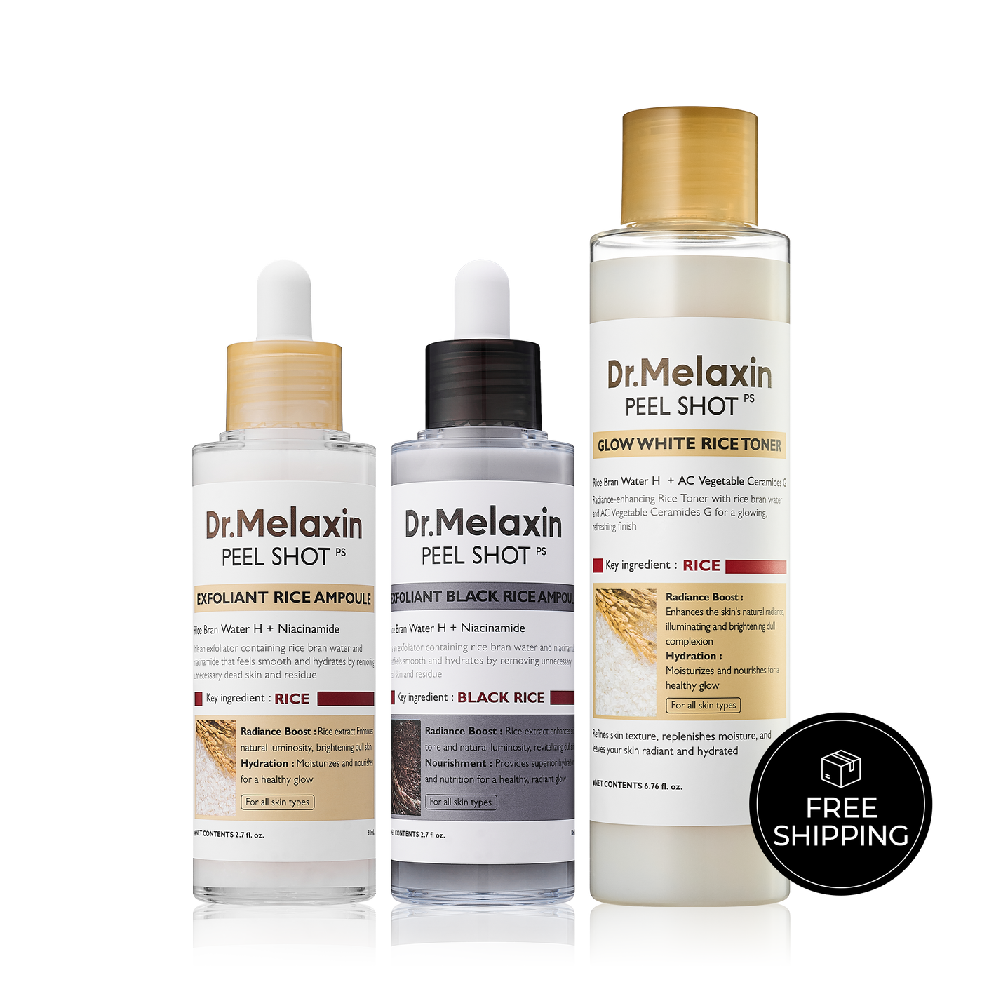 Dr. Melaxin Glow Up Trio Set