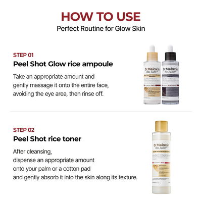 Dr.Melaxin Peel Shot - Black Rice Ampoule