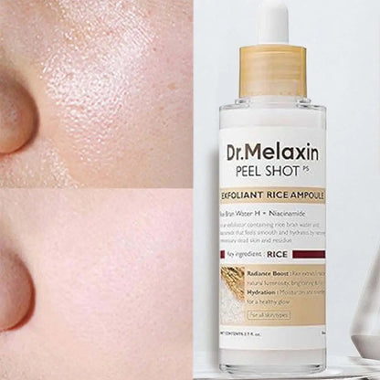 Dr. Melaxin Peel Shot-White And Black Rice Exfoliating  Moisturising Serum