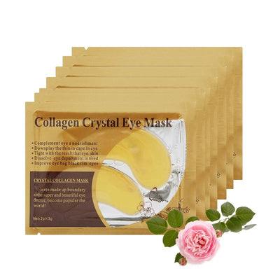 Gold Collagen Crystal Eye Mask -Anti Wrinkle Patches-Anti Ageing Eye Mask Beauty Care 20pcs=10pairs