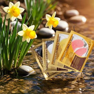 Gold Collagen Crystal Eye Mask -Anti Wrinkle Patches-Anti Ageing Eye Mask Beauty Care 20pcs=10pairs