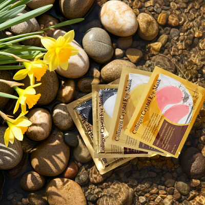 Gold Collagen Crystal Eye Mask -Anti Wrinkle Patches-Anti Ageing Eye Mask Beauty Care 20pcs=10pairs